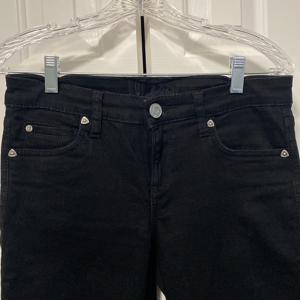 Like New Kut from the Kloth skinny Jean size 2 black - Picture 3 of 10